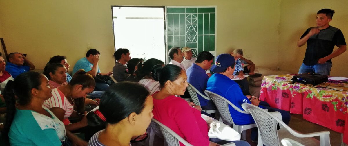 Organizaciones socias de ACICAFOC en El Salvador,realizan el primer informe sobre la ejecución de Sub Proyectos