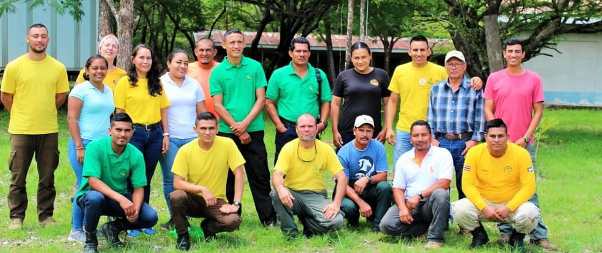 Intercambio entre representantes de Árbol Verde (Petén) con el Área de Conservación Guanacaste