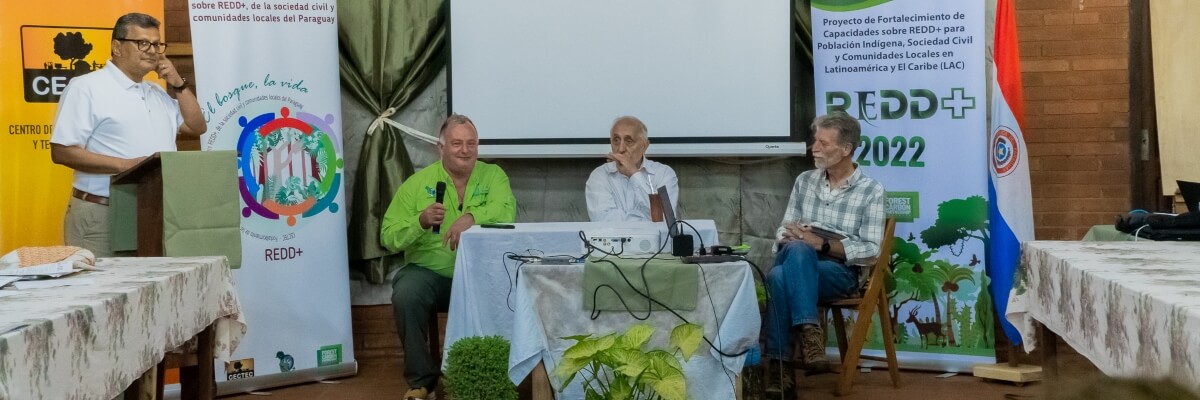 Intercambio de Avances entre Subproyectos REDD+ -Paraguay 2022