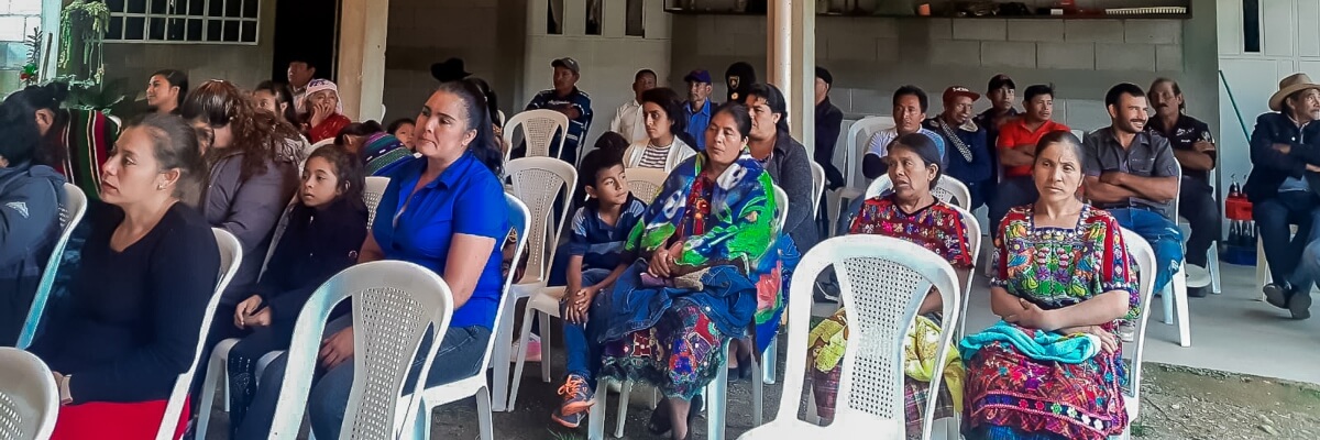 Taller de fortalecimiento de capacidades, dirigido a beneficiarios del subproyecto “Restauración de la Agrobiodiversidad en Comunidades indígenas Kaqchikeles”
