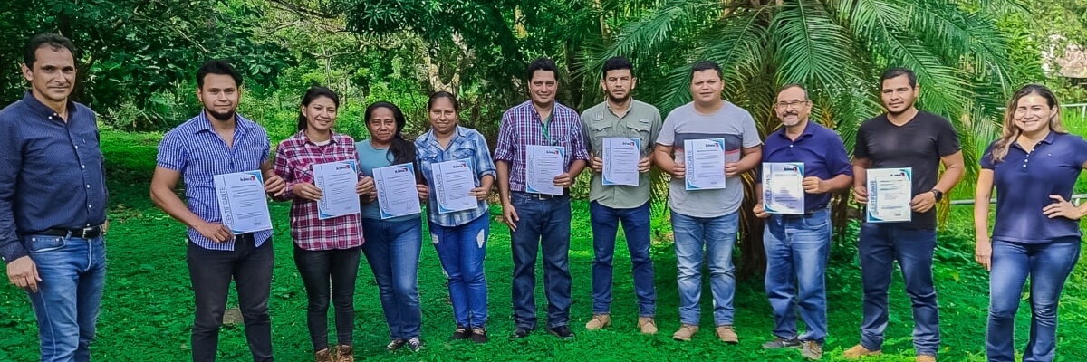 Proceso de inspección y certificación orgánica en municipios de la zona norte de Morazán, El Salvador