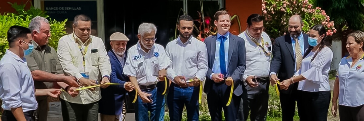 Inauguración de Banco de Semillas en el CURLA como aporte a la soberanía y seguridad alimentaria