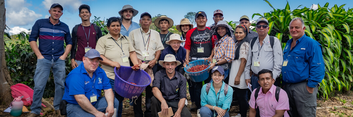 Pérez Zeledón es sede de intercambio de experiencias de producción de café y cacao entre Panamá y Costa Rica
