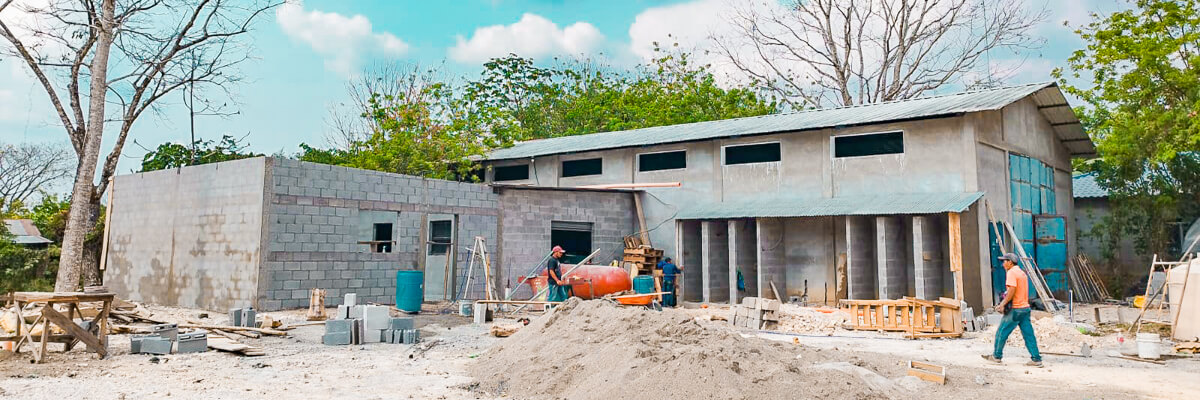 COACAP avanza en construcción de casa escuela y en el fortalecimiento de sistemas agroforestales en Petén