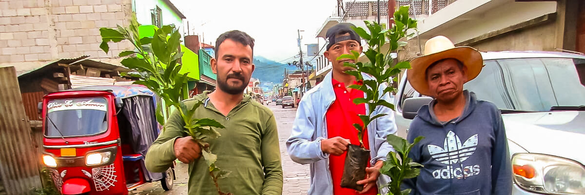 Impulsando la Agrobiodiversidad: Entrega Exitosa de Plantas de Café y Cítricos en San José Poaquil