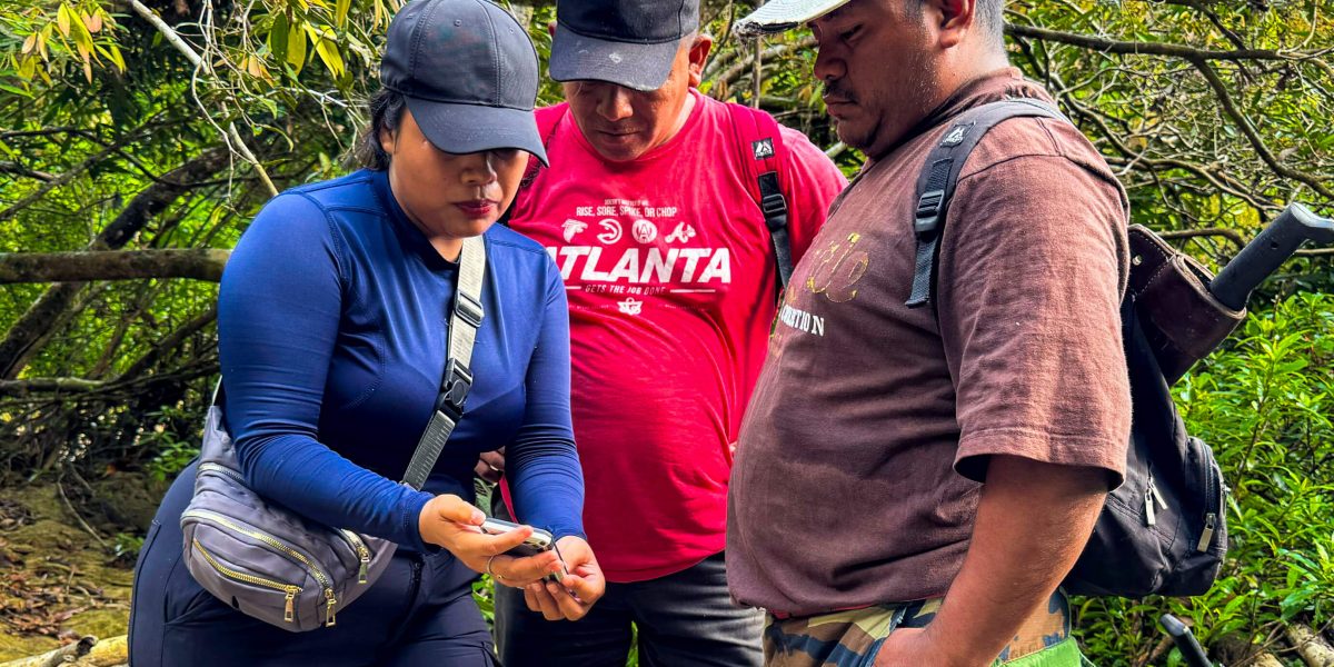En Santa Cruz se realiza gira de campo para demarcación de áreas de conservación