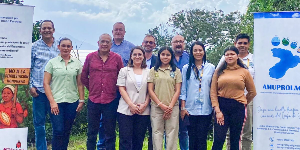 Funcionarios de la Unión Europea realizan visita para conocer los avances de proyecto ambiental
