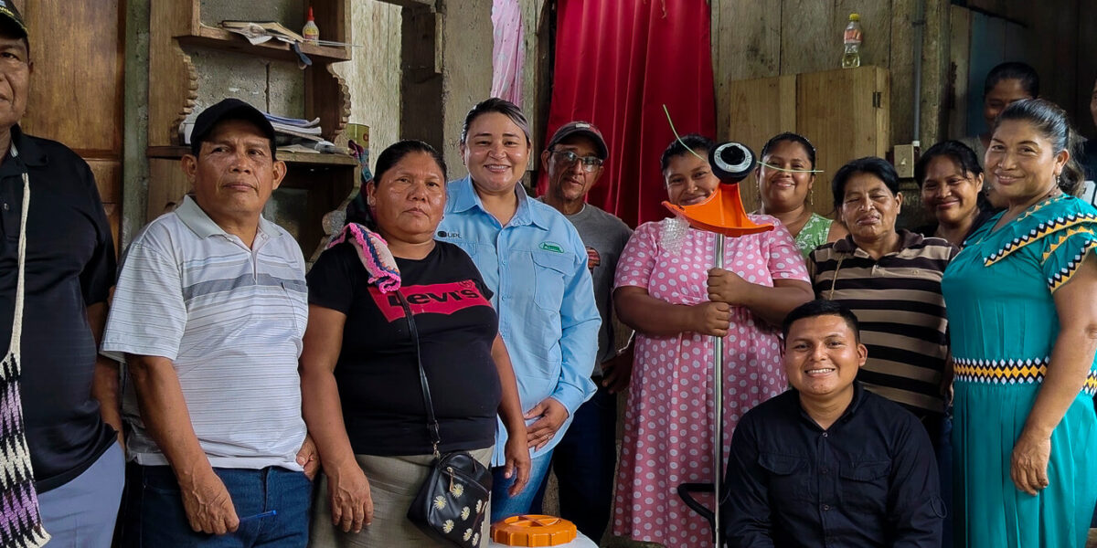 AMAAR fortalece sus capacidades productivas con entrega de equipos agroforestales