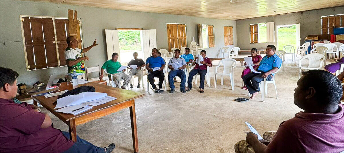 Comunidades indígenas en Belice presentan planes estratégicos de conservación y desarrollo
