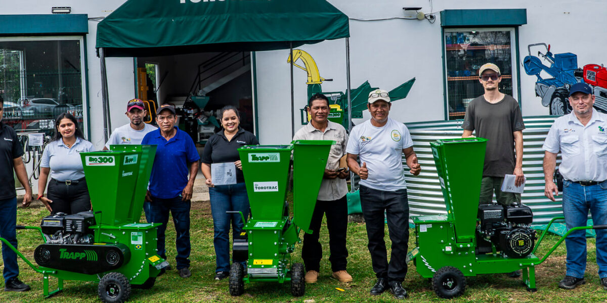 Impulso a la producción sostenible: biotrituradoras entregadas a organizaciones beneficiarias en Panamá