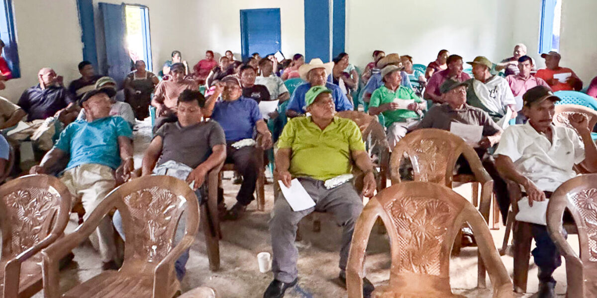 Comunidad Indígena Maya Q´eqchi aprueba el Plan de Conservación y Plan Comunitario de Desarrollo.