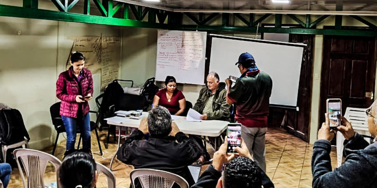 Firma de convenio y taller de inducción marcan el inicio de  subproyecto en Alto Chirripó Costa Rica