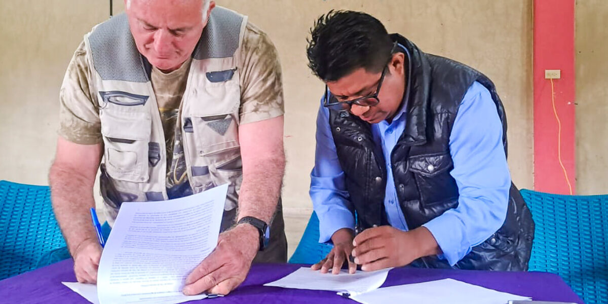 Pueblo Nuevo Subirana inicia la ejecución de subproyecto de conservación comunitaria con apoyo del Programa Comunidades Vivas