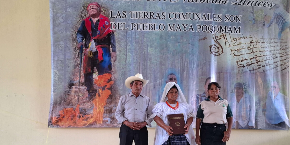 Entrega de justos títulos marca hito histórico para comunidades indígenas de San Luis Jilotepeque