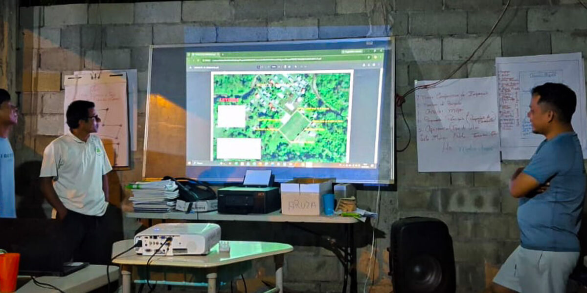 Avanza la capacitación en herramientas geoespaciales para comunidades Wounaan