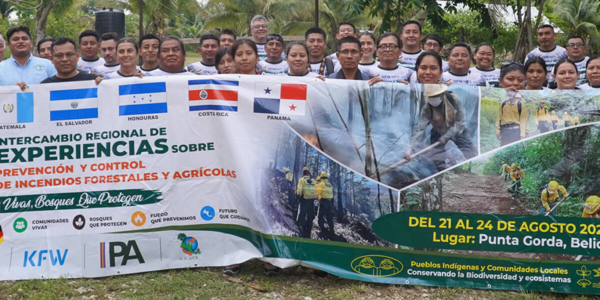 Programa Comunidades Vivas fortalece capacidades comunitarias para la prevención y control de incendios forestales