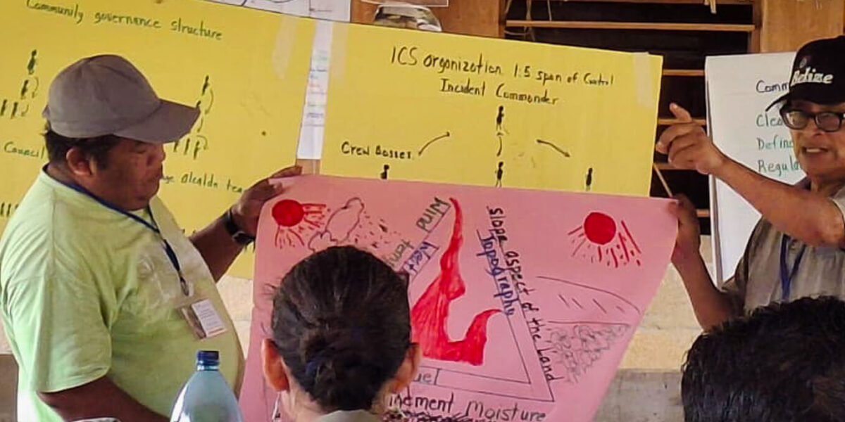 Segundo día del Intercambio Regional fortalece capacidades comunitarias para la prevención y control de incendios