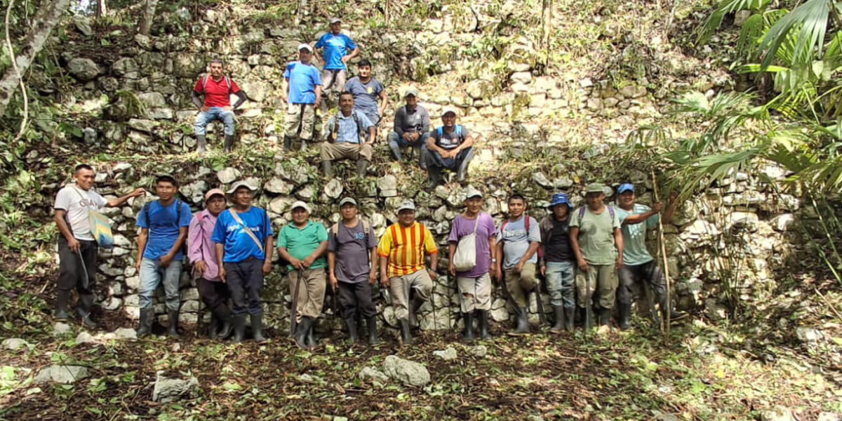 Comunidad de San Benito Poité fortalece la conservación del sitio arqueológico Pusil Ha